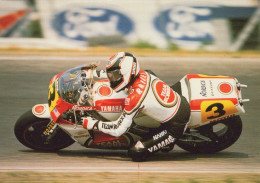 Delcampe - Nederland Motorsport Wayne Rainey Op Yamaha 500cc Race Actie Gefrankeerd #SCG980 - Motorfietsen
