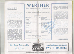 Delcampe - CASINO DE PAU SAISON 1957 / 58 : PROGRAMME - Programs