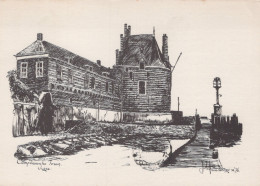 Delcampe - Nederland Veere Campveersche Toren Architectuur Kasteel Verzonden #SCG882 - Veere