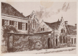 Delcampe - Nederland Assen Kloostermuur En Kloosterpomp Doorlopend #SCG874 - Assen