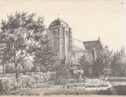 Delcampe - Nederland Veere Kerk Architectuur Landschap Met Wasgoed Oblitereerd #SCG856 - Veere