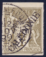 Delcampe - Lot 1971 - (Colonies) Nouvelle-Calédonie N°20 1fr Olive ND Oblitéré - Signé X2 - Gebraucht