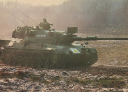 Delcampe - Nederland Koninklijke Landmacht Leopard 1 Tank Militaire Oefening #SCH747 - Materiale