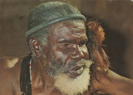 Delcampe - South Africa Durban Venerable Veteran Tribal Portrait Unposted #SCH741 - Südafrika