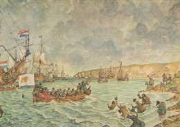 Delcampe - United Kingdom Brixham Engeland Landing Prins Willem III 1688 Unposted #SCH725 - Sonstige & Ohne Zuordnung