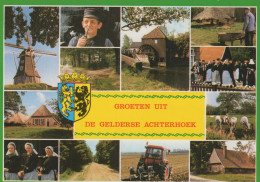 Delcampe - Nederland Lochem Gelderse Achterhoek Collage Landschap Klederdracht #SCH644 - Lochem