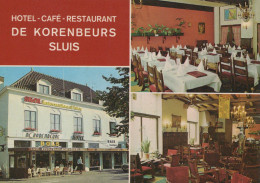 Delcampe - Nederland Sluis Hotel De Korenbeurs Interieur Exterieur Unposted #SCH464 - Sluis