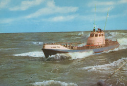 Delcampe - Nederland Breskens Reddingboot Javazée K Z H M R S Ruwe Zee Gepost #SCH399 - Breskens
