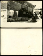 Delcampe - China Old Real Photo Tibetan Horn & Cymbals Lama Go Service Yonghe Temple Peking - China