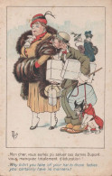Delcampe - CPA MICH - Humour - N°7019 "Celles Qui Ne S'en Font Pas" - " Mon Cher, Vous Auriez Pu Saluer Ces Dames Dupont ... " - Mich