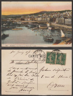 Delcampe - N° 398 Alger - Le Port Et Les Boulevards - LL - Algerien