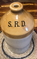 Delcampe - Cruche Militaire Anglaise SRD WW2 British Rhum 33 CM - 1914-18