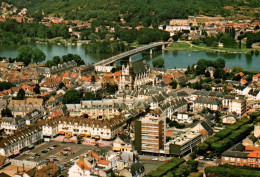 Delcampe - CPM - VERNON - Vue Aérienne Sur La Ville Et La Seine ...LOT 2 CP à Saisir - Vernon
