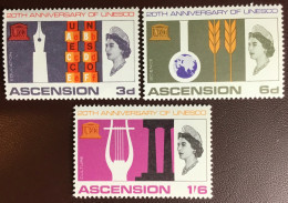 Delcampe - Ascension 1966 UNESCO MNH - Ascensión