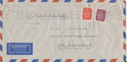 Delcampe - Portugal Air Mail Cover Sent To Germany Funchal Madeira 31-12-1952 Good Franked - Briefe U. Dokumente