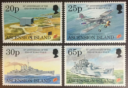 Delcampe - Ascension 1995 World War II Anniversary MNH - Ascensión