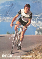 Delcampe - CARTE CYCLISME GRANF FORMAT ADRIANO PELLA SIGNEE TEAM SCIC 1971 ( FORMAT 20,5 X 28,5 ) - Radsport