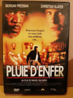 Delcampe - Pluie D'enfer Morgan Freeman Christian Slater DVD - Sonstige & Ohne Zuordnung