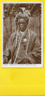 Delcampe - Native Chief In His Significant Headgear Sierra Leone - Sierra Leone