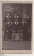 Delcampe - REF 492 : Carte Photo CPA LORIENT Photo ELECTRIC Marin Troupe Soldat Marine Armée Mort Au Père - Lorient