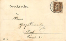 Delcampe - A6157 CPA Studentenverbindung Rhenania - Monats-Versammlung - Lokal Bayerischer Hof Historical Correspondence - Post & Briefboten