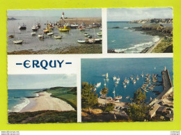 Delcampe - 22 ERQUY N°7847 Port Plages Et Falaises Phare VOIR DOS En 1970 - Erquy