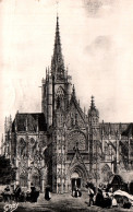 Delcampe - CPSM - EVREUX - La Cathédrale D'après Une Vieille Gravure - Edition Artaud Gaby (format 9x14) - Evreux