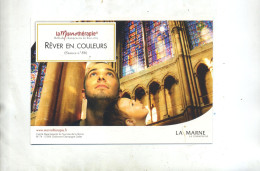 Delcampe - Carte Pub  Marne En Reve - Publicités