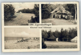 Delcampe - Fehmarn Altenteil DRK Jugendzeltlager - Fehmarn