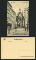 Delcampe - ANTWERP Old Postcard Puits Quinten Matsys Statue Anvers - Autres & Non Classés