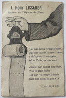 Delcampe - CPA - GUERRE 1914 - 1918 -  A HERR LISSAUER - L' Auteur De L' Hymne à La Haine - Essuyez Vous La Bouche Pain K K - Humour