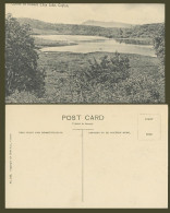 Delcampe - Ceylon Old Postcard Corner Of Nuwara Eliya Lake, Hills Panorama Plate Ltd No.155 - Sri Lanka (Ceylon)