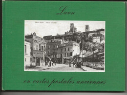 Delcampe - D 02  LAON     LIVRE De 76  Pages Illustrées De Cartes Postales Anciennes  Format  210/150 - Laon