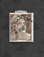 Delcampe - Timbre Préoblitéré - Type Marianne De Gandon D'une Valeur De 2 Francs Cinquante - Yvert Et Tellier N° 95 - 1922 - 1947 - 1945-54 Marianne Of Gandon