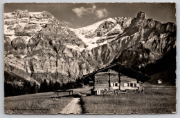 Delcampe - Adelboden Chalet Chr Harl Im Bunderlen Grosslohner Carte Postale Postcard - Adelboden