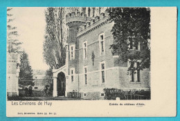 Delcampe - * Huy - Hoei (Liège - Luik - La Wallonie) * (Nels, Serie 55, Nr 11) Environs De Huy, Entrée Du Chateau D'Ahin, Kasteel - Huy