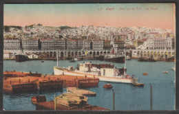 Delcampe - Alger - N° 448 Une Vue Du Port, Les Quais Edition A.F. - Algerien