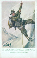 Delcampe - Ar671 Cartolina Militare 10 Reggimento Alpini Adunata Di Trieste - Regimente