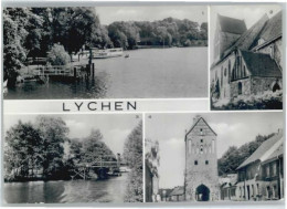 Delcampe - Lychen Johannis Kirche  Stadtsee - Lychen