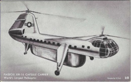 Delcampe - Aviation Américaine. PIASECKI XH-16 Capsule Carrier - Hubschrauber