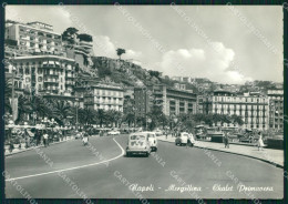Delcampe - Napoli Margellina Auto Vespa FG Foto Cartolina KB5139 - Napoli (Neapel)