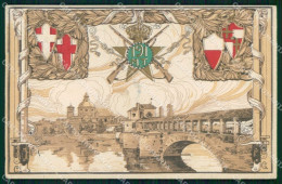 Delcampe - Militari Reggimentali 191° Battaglione Milizia Territoriale M T Cartolina KF4449 - Regimente
