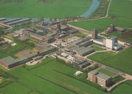Delcampe - Nederland Joure Douwe Egberts Fabriekscomplex Luchtfoto Oblitereerd #SCK337 - Joure