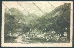 Delcampe - Biella Piedicavallo PIEGA Cartolina ZT5572 - Biella