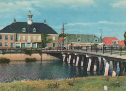 Delcampe - Nederland Ommen Gemeentehuis Vechtbrug Dorpsgezicht Gefrankeerd #SCK281 - Ommen