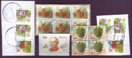 Delcampe - Ukraine  Inflation  17 Used Postage Stamps, Cutouts From Postal Envelopes - Ukraine