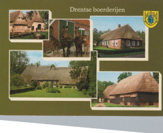 Delcampe - Nederland Groningen Boerderijen Platteland Architectuur Verzonden #SCK246 - Sonstige & Ohne Zuordnung