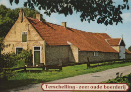 Delcampe - Nederland Terschelling Zeer Oude Boerderij Landelijke Architectuur #SCK240 - Terschelling
