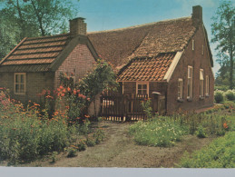 Delcampe - Nederland Drente Traditionele Rietgedekte Boerderij Bloementuin #SCK245 - Sonstige & Ohne Zuordnung