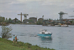 Delcampe - Nederland Slikkerveer Industriële Rivier Scheepswerven Boten Unposted #SCK202 - Kinderdijk